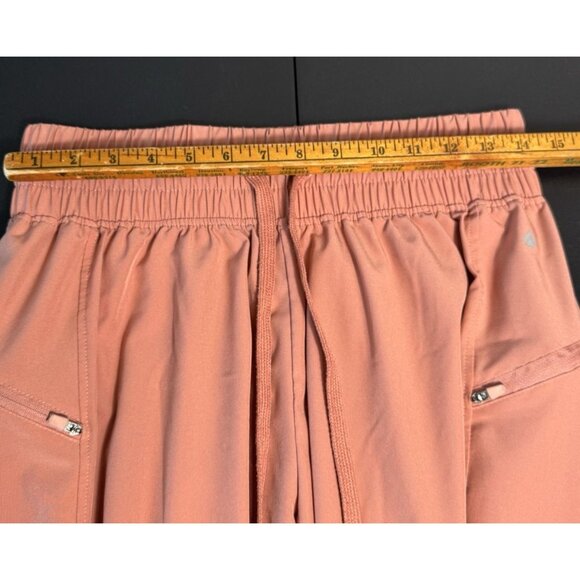 Cali Sport Joggers Women's Medium Terracotta Zip Pockets - Picture 3 of 6